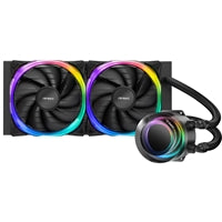 ANTEC Vortex 240 ARGB AiO Liquid CPU Cooler - 240mm Black ANTEC Vortex 240 ARGB AiO Liquid CPU Cooler - 240mm Black